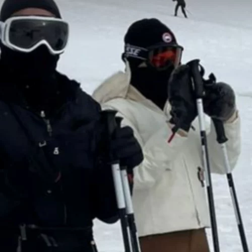 Τζένη Μπαλατσινού | Για σκι με τη μικρότερη κόρη της, Αλεξάνδρα Κωστοπούλου (pic)