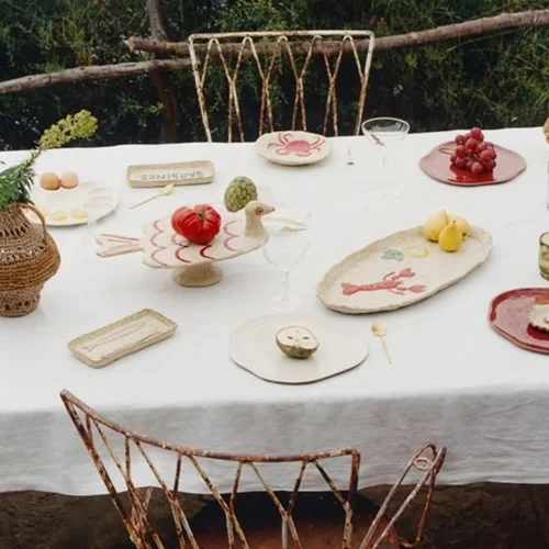 Το ρουστίκ καφεδάκι της Βίκυς Καγιά | Το πιατάκι από Zara Home που "μύρισε" άνοιξη