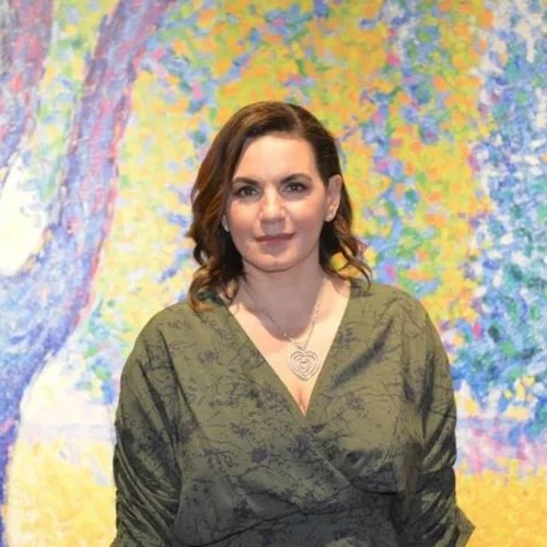 Όλγα Κεφαλογιάννη | Με τα δίδυμα παιδιά της σε ζωολογικό πάρκο