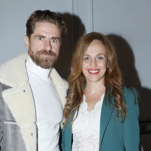 Δημήτρης Λάλος | Σπάνια βραδινή έξοδος με τη σύζυγό του, Έλενα Μαυρίδου