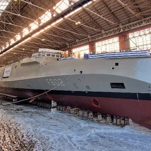 Σήμερα η καθέλκυση της φρεγάτας "Νέαρχος"