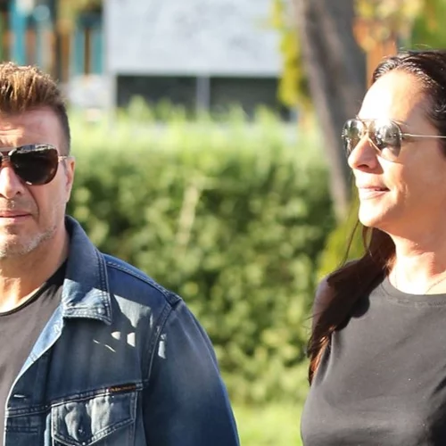 Η οικογένεια Κακοσαίου σε ένα σπάνιο κλικ