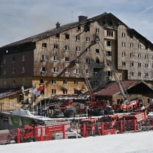 Εθνικό πένθος στην Τουρκία για τους 76 νεκρούς της πυρκαγιάς σε χιονοδρομικό κέντρο