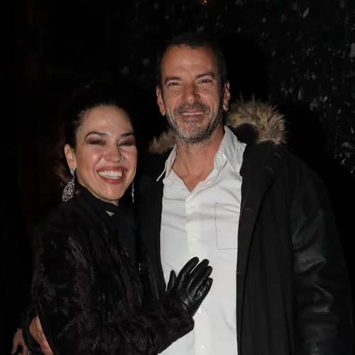 Ναταλία Δραγούμη | Σπάνια βραδινή έξοδος με τον Έντι Ρόμπερτς