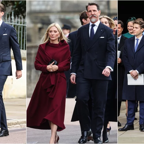 Marie Chantal, Nina Flohr, Άννα Μαρία, Μαρία Ολυμπία, βασίλισσα Letizia και Καμίλα | Οι εμφανίσεις τους στο μνημόσυνο του τέως βασιλιά Κωνσταντίνου στο Λονδίνο