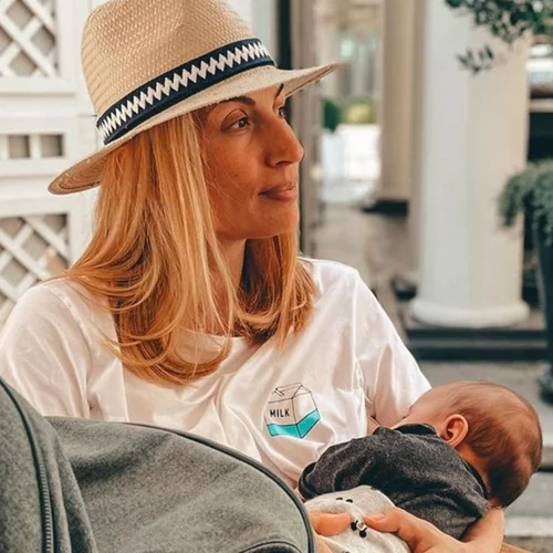 Μαρία Ηλιάκη | Το ρομαντικό (και σούπερ θηλυκό) χτένισμα που έκανε για τη βάπτιση της κόρης της