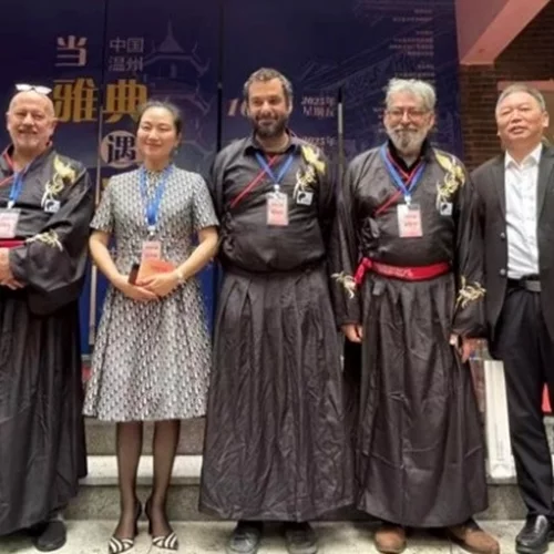 Η ελληνική τέχνη ταξίδεψε στην Κίνα – Έργα του γλύπτη Αντ. Μιχαηλίδη στη Γουεντζόου