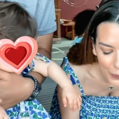 Nικολέττα Ράλλη - Μιχάλης Ανδρούτσος | Η κόρη τους, Σοφία, έγινε ενός έτους (pic)