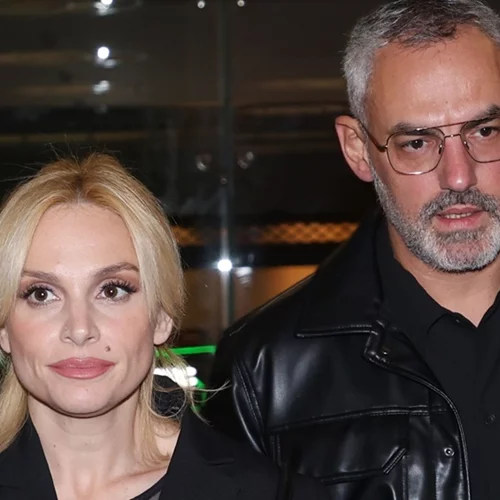 Ελεωνόρα Ζουγανέλη και Νίκος Συρίγος στην πρώτη τους δημόσια εμφάνιση