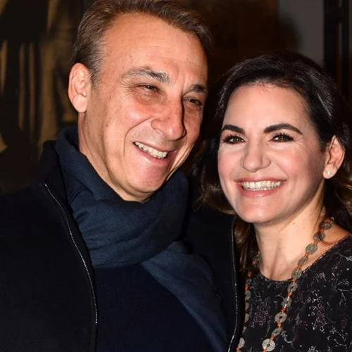 Η Όλγα Κεφαλογιάννη φόρεσε τα πιο άνετα μποτάκια για μία βραδινή έξοδο