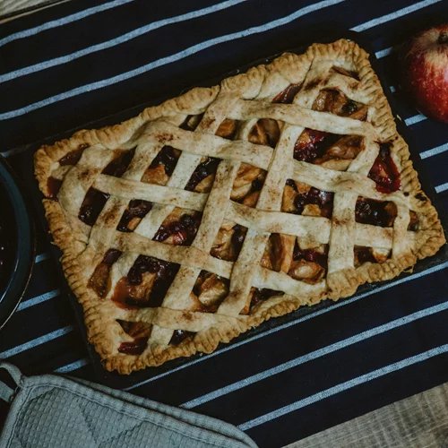 Κορμός μηλόπιτας χωρίς ζάχαρη - η εύκολη, γρήγορη και πεντανόστιμη συνταγή