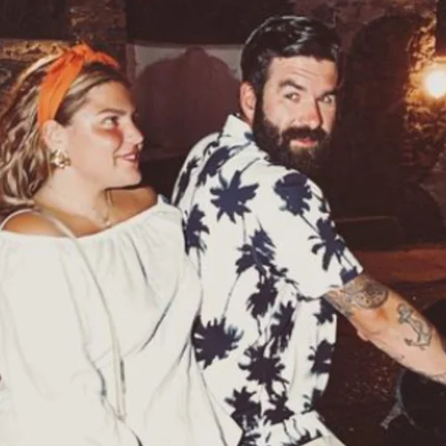 Δανάη Μπάρκα | Η σπάνια φωτογραφία με τον Πάνο Αδαμόπουλο και οι ευχές για τα γενέθλιά του