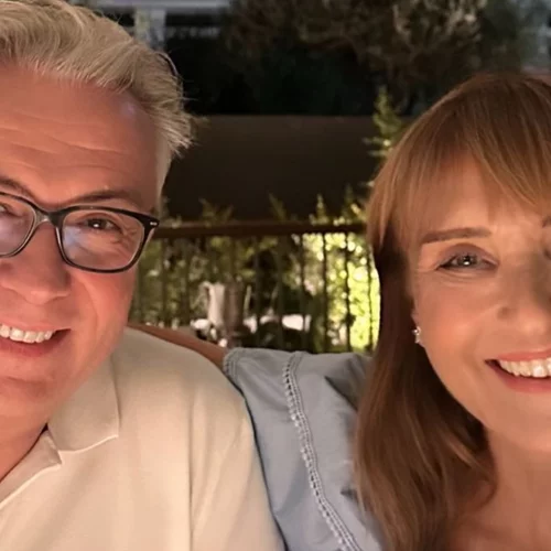 Επέτειος για τη Μάρα Ζαχαρέα | Η τούρτα για τα 33 χρόνια γάμου με τον Θεόδωρο Ρουσόπουλο