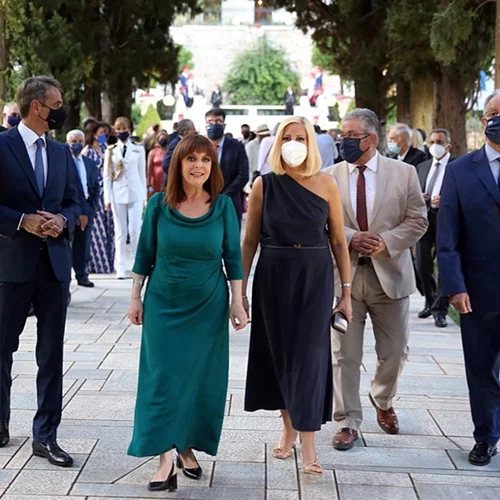 Προεδρικό Μέγαρο | Οι εμφανίσεις για την 47η επέτειο από την αποκατάσταση της Δημοκρατίας