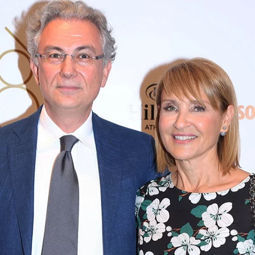 Μάρα Ζαχαρέα και Θόδωρος Ρουσόπουλος | Φωτογραφίες από το minimal μοντέρνο σπίτι του ζευγαριού