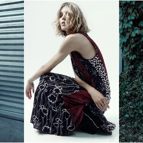 Η collection της Zara με πρωταγωνίστρια την Anja Rubick είναι το όνειρο του summer dressing