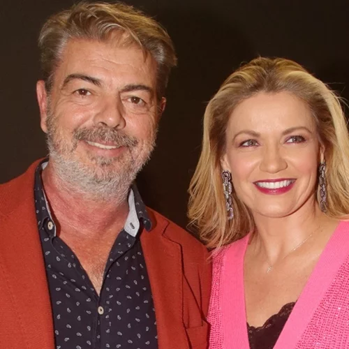 Η Παναγιώτα Βλαντή σε σπάνια εμφάνιση με τον σύζυγό της, Γιάννη Βλάχο