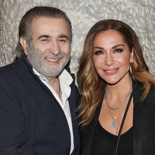 Η Δέσποινα Βανδή & ο Βασίλης Μπισμπίκης στην αρχή της σχέσης τους | Η φωτογραφία που ανέβασε ο Λάκης Λαζόπουλος