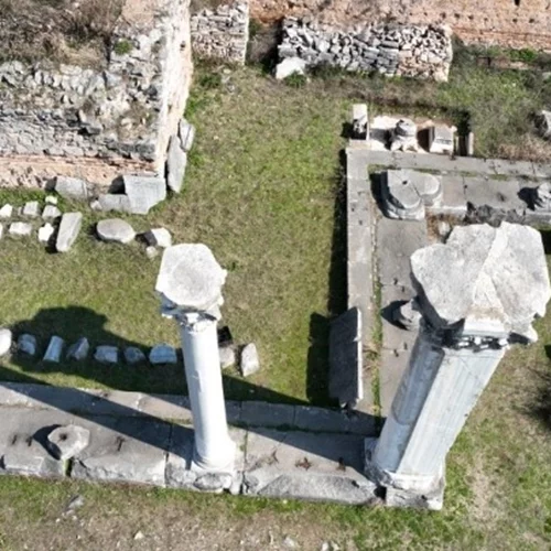 Αποκαθίσταται το μνημειακό συγκρότημα της Βασιλικής Α’, στους Φιλίππους