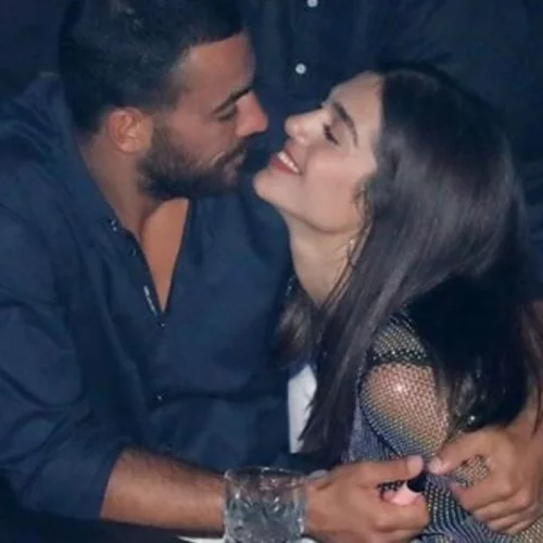 Μελίνα Νικολαΐδη | Με fishnet τοπ σε νυχτερινή έξοδο με τον σύντροφό της