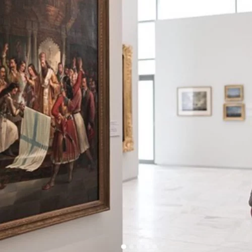 Κατερίνα Σακελλαροπούλου | Η Πρόεδρος της Δημοκρατίας στη νέα Εθνική Πινακοθήκη