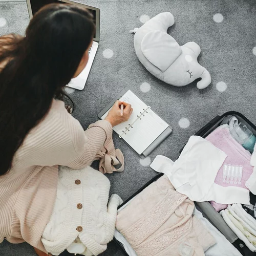 Η τσάντα μαιευτηρίου της Tidy Guru | 5 πράγματα που έβαλε στη λίστα της