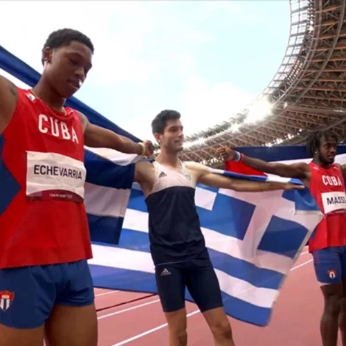 Ολυμπιακοί Αγώνες: O Τεντόγλου πανηγύρισε με Ζορμπά και με την ελληνική σημαία