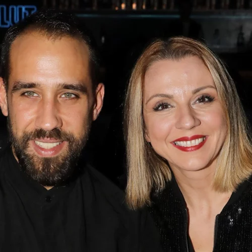 Ματίνα Νικολάου - Βασίλης Πορφυράκης | Βραδινή έξοδος για το ζευγάρι