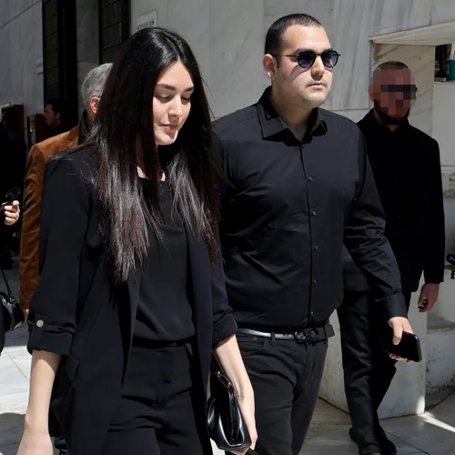 40 ημέρες χωρίς τον Αλέξη Κούγια - Χρίστος και Μάιρα Κούγια στο μνημόσυνο του πατέρα τους