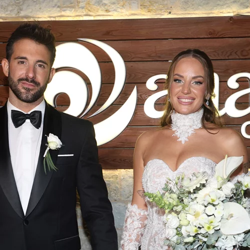 Ανδρομάχη & Γιώργος Λιβάνης στις πρώτες δηλώσεις μετά τον γάμο τους - Η παράδοση που τήρησε η νύφη