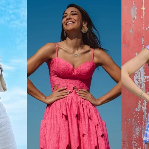 Πώς επιλέγουν να φορέσουν το μωβ οι Ελληνίδες celebrities αυτή την άνοιξη