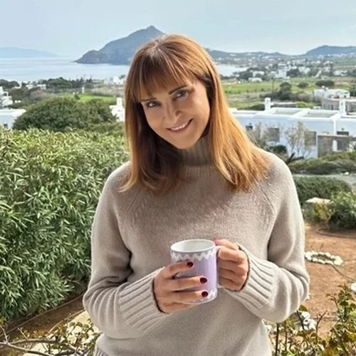 Μάρα Ζαχαρέα | Το φρέσκο και πανεύκολο μακιγιάζ των 5 λεπτών που της δίδαξε ο makeup expert, Αχιλλέας Χαρίτος