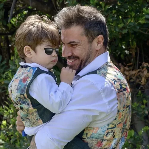 Άκης Πετρετζίκης | Στο γυμναστήριο με τον γιο του, Αχιλλέα