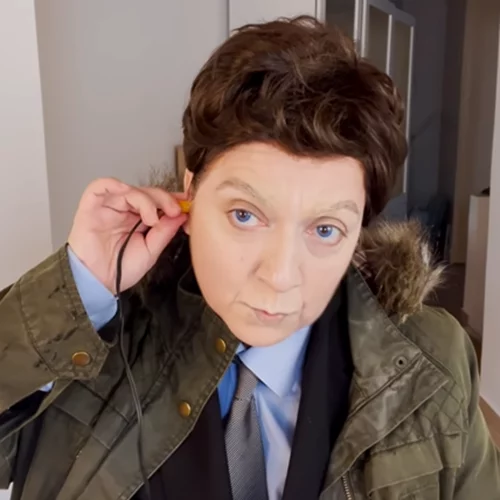 Η Σοφία Μουτίδου ντύθηκε Αλέξης Κούγιας και έστειλε δυνατό μήνυμα