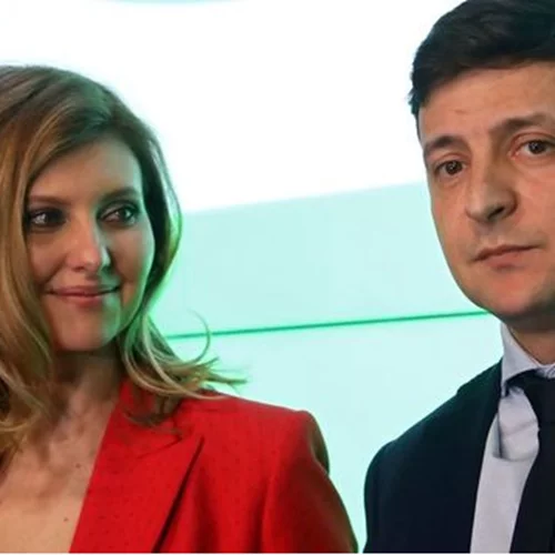 Η σεναριογράφος Οlena Zelenska είναι η Πρώτη Κυρία της Ουκρανίας