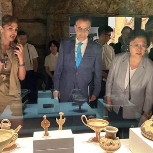 "Ένα ταξίδι στην Αρχαία Ελλάδα" ξεκινά στο Sanxingdui της Κίνας