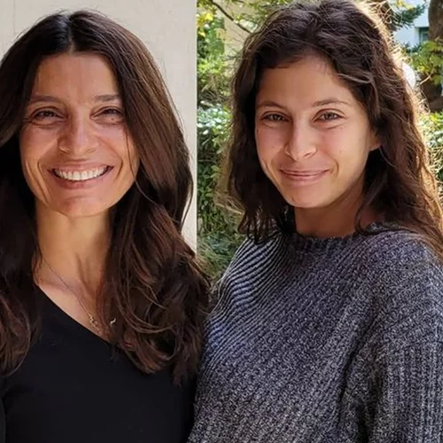 Πόπη Τσαπανίδου | Φωτογραφίζεται με την (ολόιδια) εγκυμονούσα κόρη της