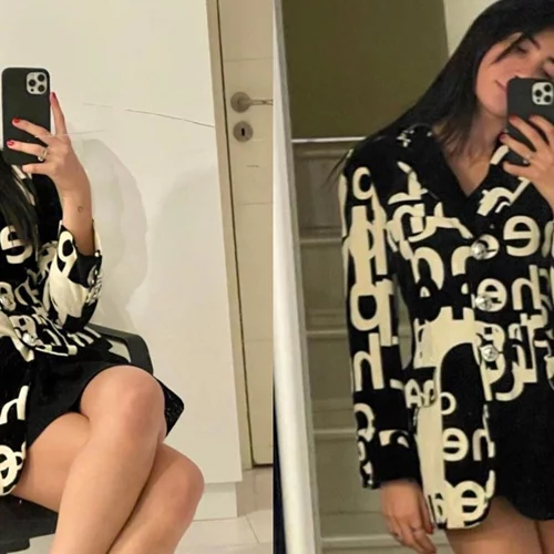 Η Χριστιάνα Μπέτα ανακυκλώνει στα looks της τα ρούχα της Νατάσας Θεοδωρίδου | Πώς φόρεσε ένα blazer της μητέρα της από τα παλιά