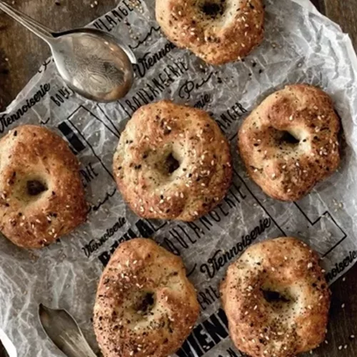 Συνταγή για ψωμί τοστ και κουλούρι - πολύ χαμηλά σε υδατάνθρακες