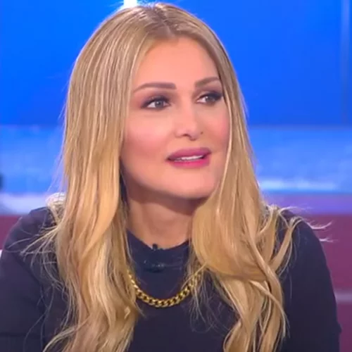 Η Νατάσα Θεοδωρίδου σε βραδινή έξοδο με τον Άγγελο Λάτσιο