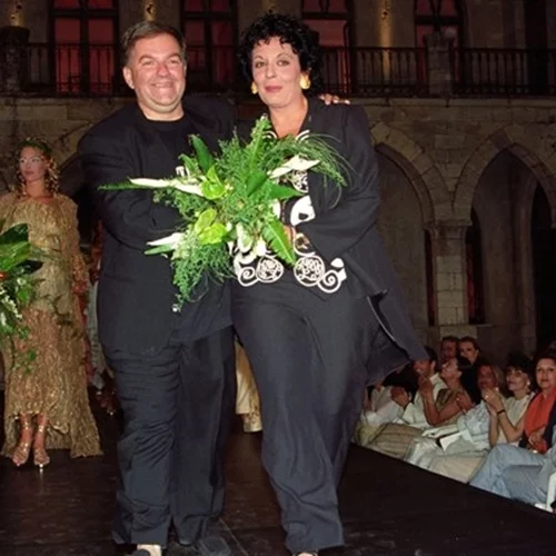 30 χρόνια πριν- Όταν η Λιάνα Κανέλλη έκανε πασαρέλα για τον Μιχάλη Ασλάνη