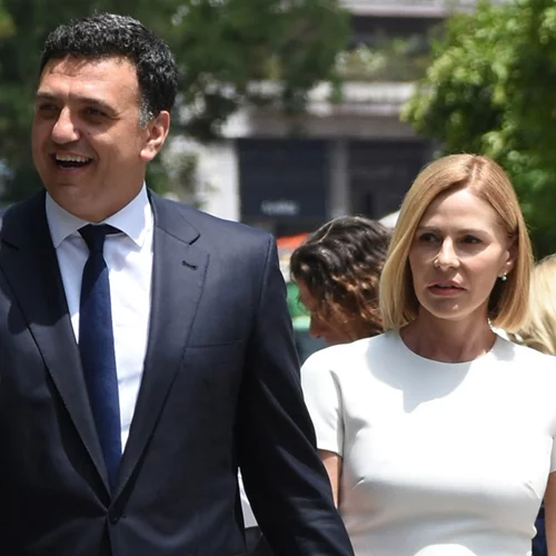 Τζένη Μπαλατσινού | Η εμφάνισή της στην ορκωμοσία της νέας κυβέρνησης