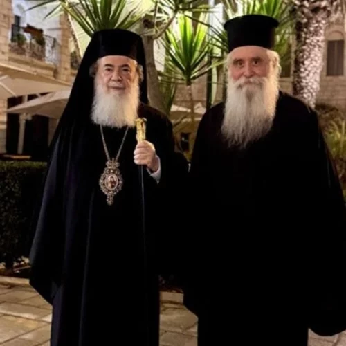 Στον Ναό της Αναστάσεως, στα Ιεροσόλυμα, η χειροτονία του Αρχιεπισκόπου Σινά Συμεών