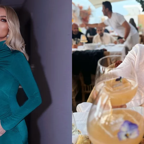 Κατερίνα Καινούργιου - Γιώργος Λιάγκας | Η συνάντηση και η φωτογραφία σε κοινή δημόσια εκδήλωση