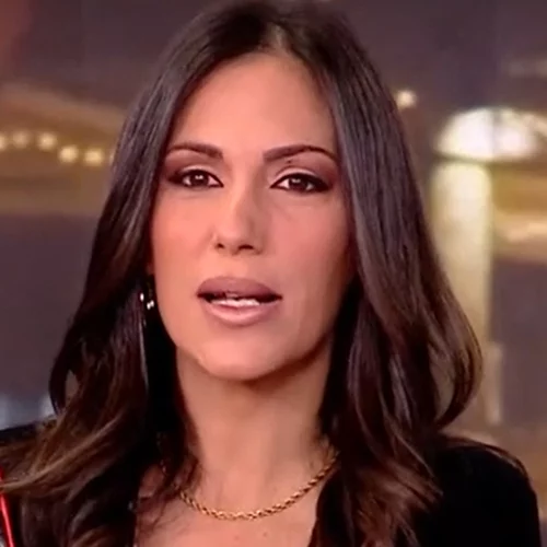 Η Ανθή Βούλγαρη στο στολισμένο σπίτι της | Το ιδιαίτερο κάδρο πάνω από το τζάκι της