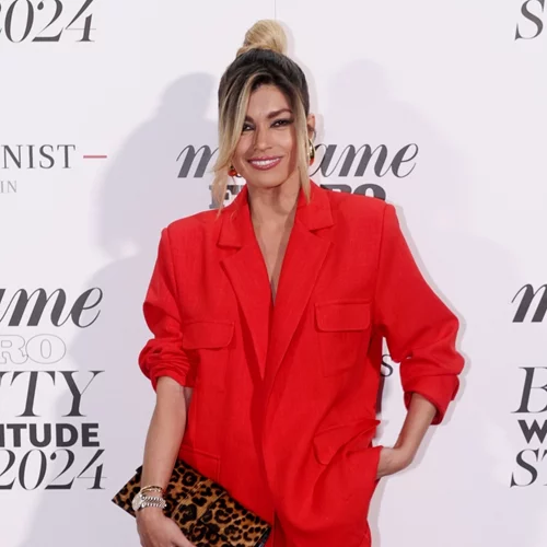 Το κοστούμι της Βάσιας Κωσταρά στα Beauty Stars by Madame Figaro είναι ιδανικό για ενημερωμένα βραδινά spring looks