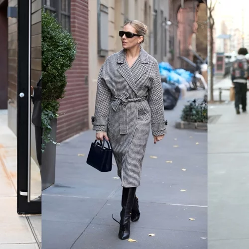 Βρήκαμε το Mango παλτό που φορούν οι celebrities | Από την Gigi Hadid και την Katie Holmes έως τη Sienna Miller