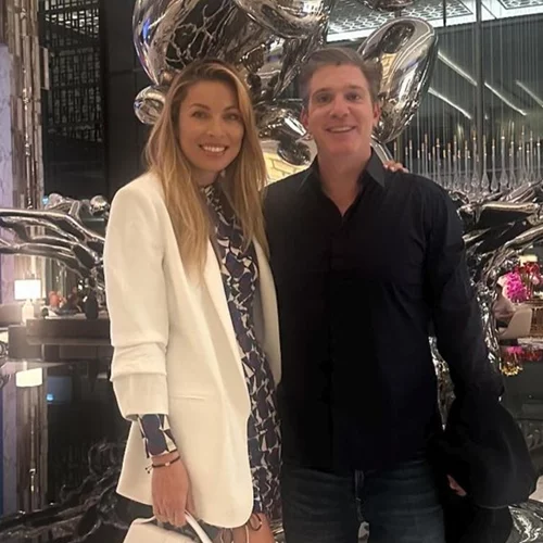 Η Μαριέττα Χρουσαλά και ο Λέων Πατίτσας ταξίδεψαν στο Ντουμπάι | Η εντυπωσιακή θέα και το ηλιοβασίλεμα