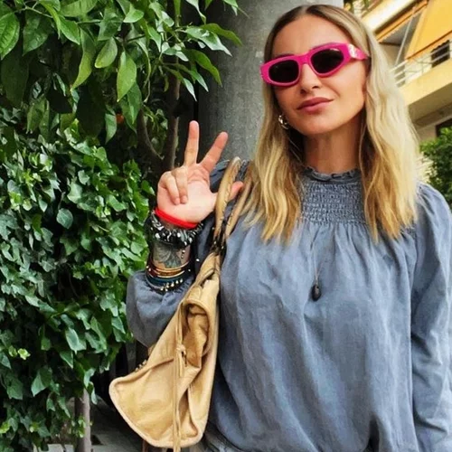 Η Ρούλα Ρέβη δημοσίευσε την πρώτη φωτογραφία από το νέο της σπίτι