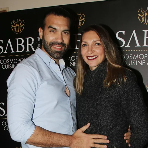 Φανή Χαλκιά - Λούης Καραμάνος | Βάφτισαν τον μικρότερο γιο τους στη Μάνη